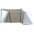 Hot Tent with Mesh and Fire Retardant Stove Jack for Flue Pipes3-4 Person Teepee Tents Stovehut Shelter for Family Team Outdoor