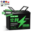 DATOUBOSS Ukraine Poland in Stock Solar Energy System Used 12.8V 100AH Lithium Ion Batteries Pack for Rv Boat Cells Pack