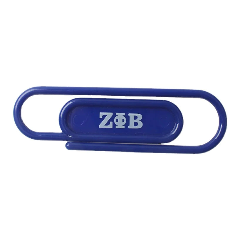 Customizable Plastic Iron New Style Paper Clips Factory Wholesale Promotional Bookmarks for Education Office Use Stationery Item