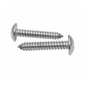 Custom Slotted Male Female Screw Silver Thin Flat Head Screws Stainless Steel Part