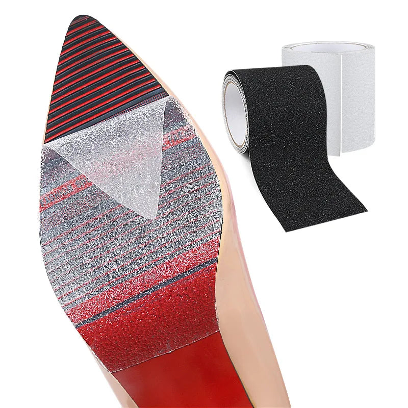 Hot Sale Self-Adhesive PVC Sole Protector 4 Sizes High Heel Cut-to-Size Clear Sole Sticker Sneaker Toe Cap