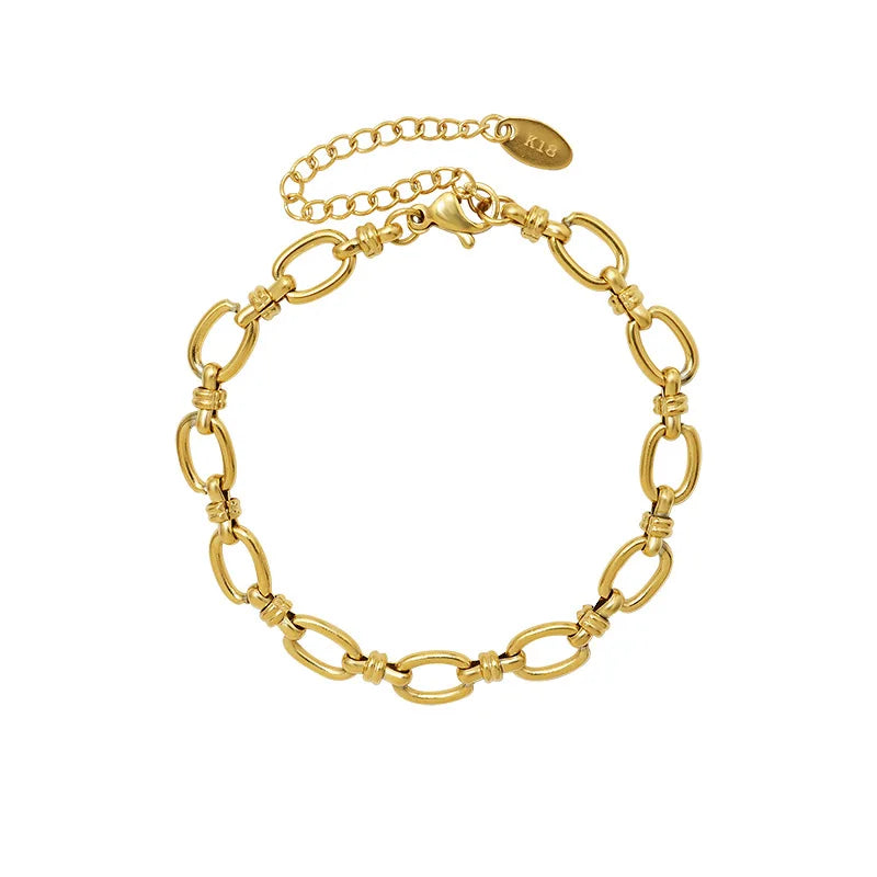 Fashion Hot Sale Women Accessories Necklace 18k Delicate Beautiful Gold Plated Jewelry Set