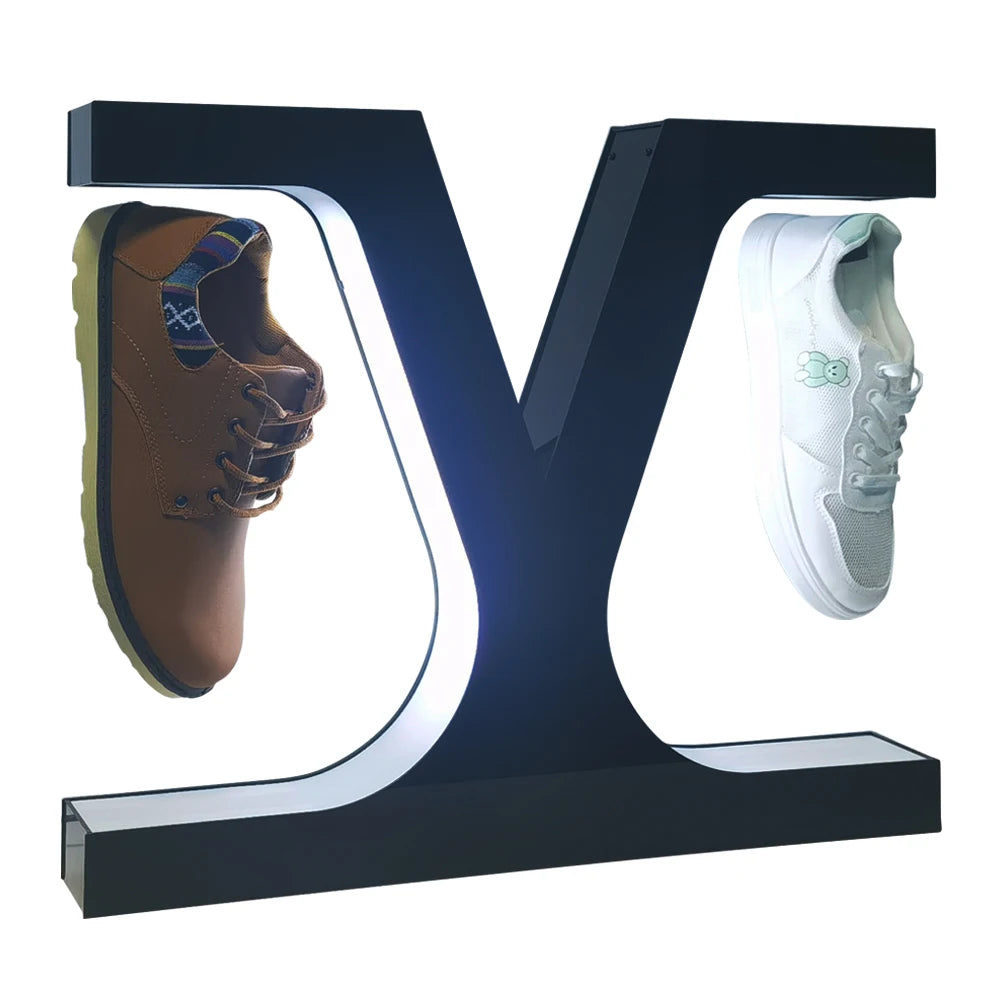 Magnetic Floating Acrylic Sneaker Levitating Display Racks Floating Shoe Display Levitating Display