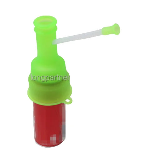 Multifunction Beer Chug Drinking Snorkel for Standard Canfor Skinny Canfor Glass Bottle.