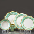 Eid Mubarak Gold Foil Party Set Eid Party Tableware Set Ramadan Decorations Middle East Style Ramadan Paper Plate