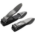 Anti Splash Nail Clipper With Nail Catcher Stainless Steel Fingernails Toenails Cutter Nail Trimmer Manicure Tools Hand Tools