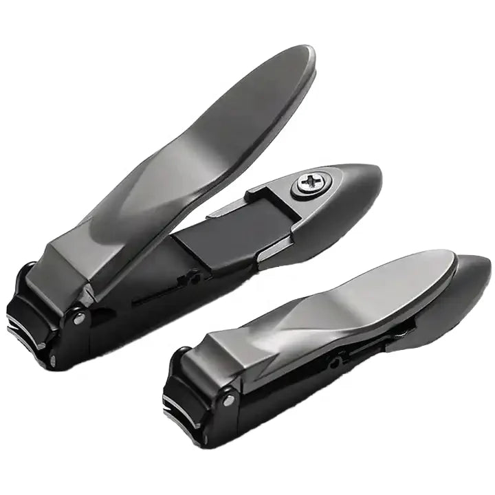 Anti Splash Nail Clipper With Nail Catcher Stainless Steel Fingernails Toenails Cutter Nail Trimmer Manicure Tools Hand Tools