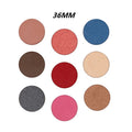Custom Logo Private Label Single Color Eyeshadow Palette High Pigment Matte Shimmer 36mm Pan