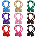 Klacoma Fashionable Knot Tied Fabric Headband Ponytail Tie Hair Accessories Scrunchies Women Latest Design Sample Available