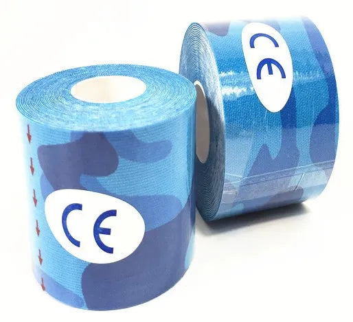Camo Kinesiology Sports Muscle Tape 2.5cm X 5m Physio Sticky Kinesiology Tape Wrap Support