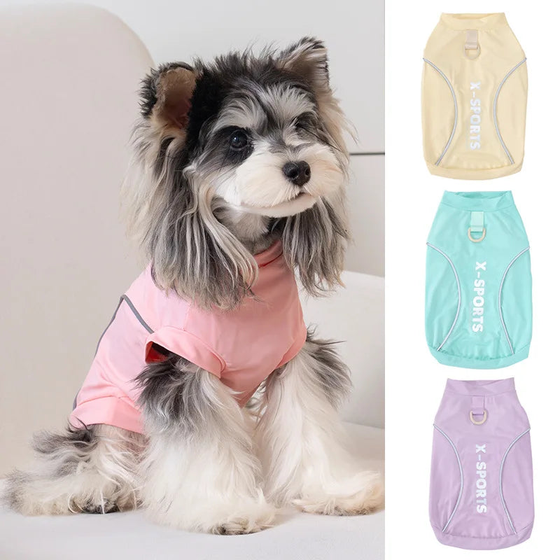 HW Pet Reflective Sports T-shirt