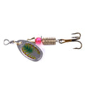 Wholesale SP061 5.7cm 3.8g Artificial Metal Spinner Baits Spoon Fishing Lures