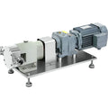 Positive Displacement Food Stainless Steel Lobe Gear Machining Rotary Pump