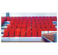 Football Stadium Soccer Player Bench Seats with clear Green Shield
