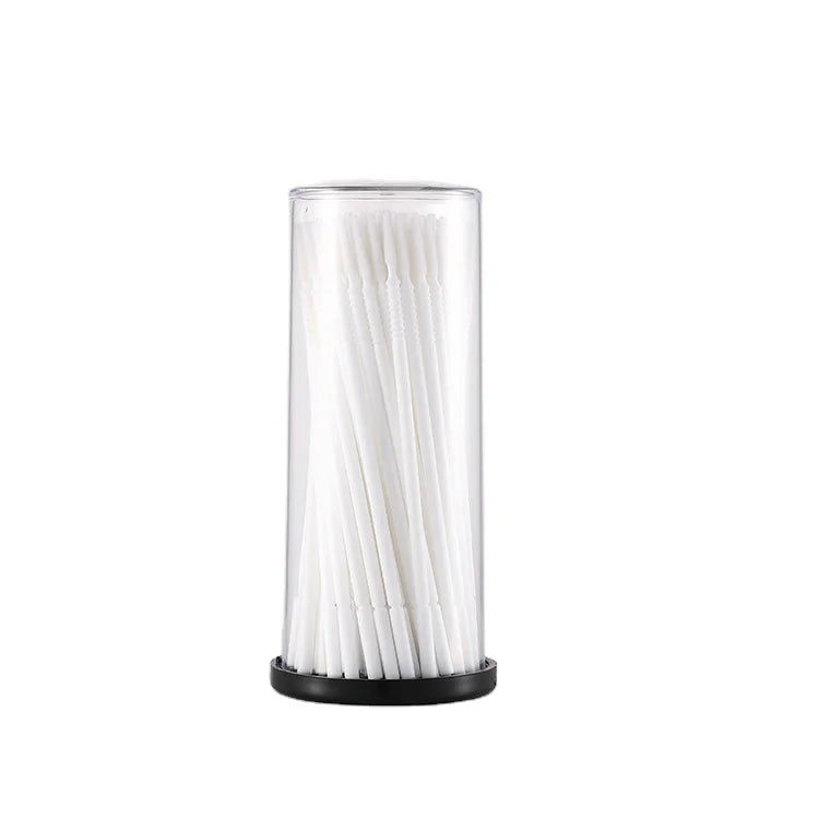 Wholesale 100Pcs Long Tip Dental Microbrush Applicator White Micro Brush for Eyelash Extension Tools