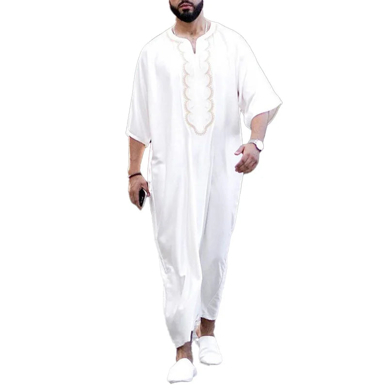 Wholesale New Arrival Modern Thobes Dubai Kaftan Abaya Islamic Muslim Clothing Turkey for Men 2023