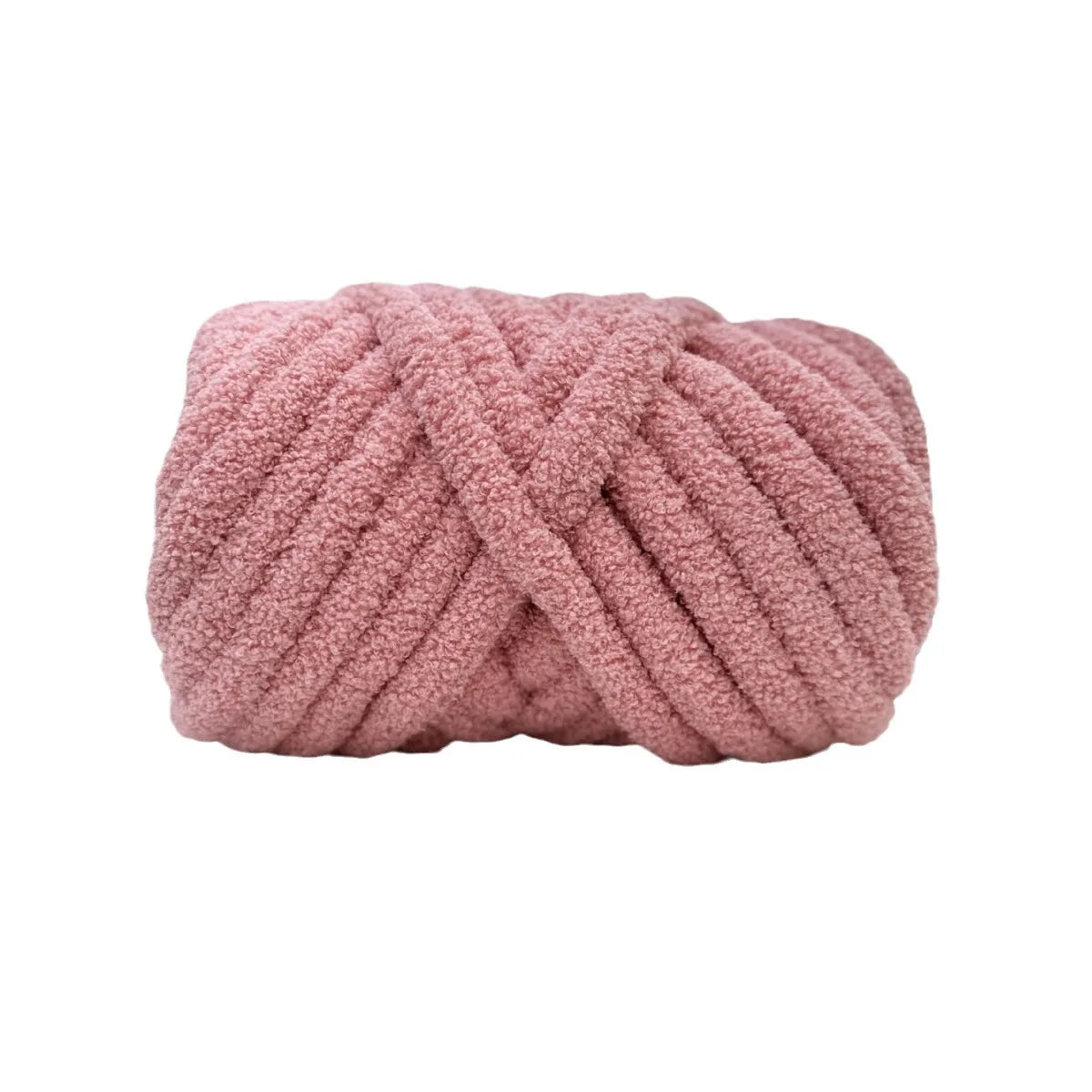 Soft Washable Premier Arm Knitting Braided Knot Tube Bulky Boucle Chunky Cotton Yarn for Making Pets House Blanket