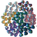 100pcs Glitter Cabochon 11mm Mermaid Fish Scales Resin Accessories for DIY Earrings  Manicure Decorations Accessories