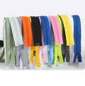 DQ Custom Color Eco-Friendly Open-End Nylon Zipper with High Quality and Free Sample