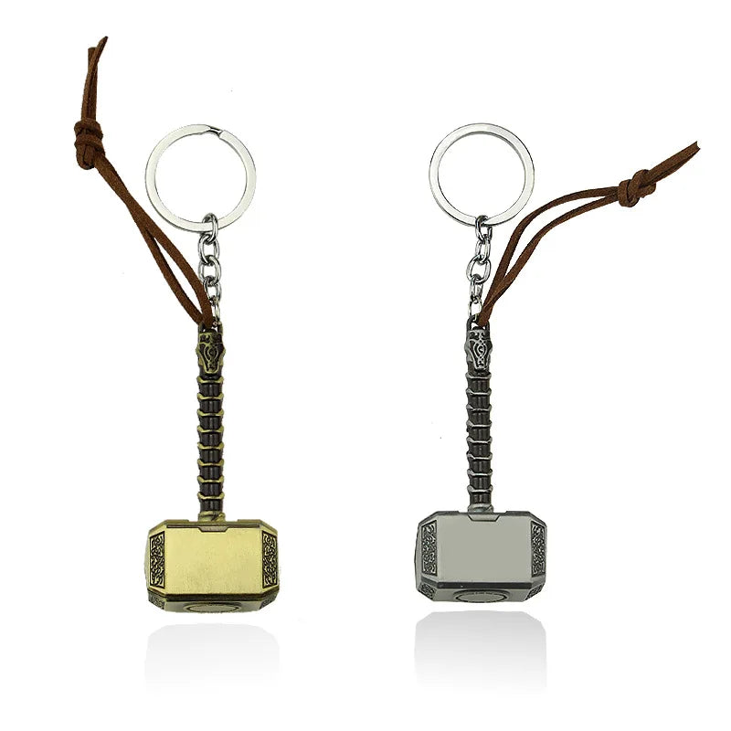 Promotional Avenger Alliance Thor's Hammer Thor Marvel Bottle Opener Key Chain Portable Bottle Opener Thor Pendant