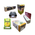 Small Quantity Customized Size Recycle Clear Window Duplex Board UV Embossed Packaging Boxes