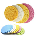 Soft for Magic Compressed Natural Wood Pulp Facial Sponge Reusable Face Sponges for Cleaning Exfoliating Deep Beauty Personal