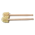 Wooden Water Bottle Brush Household Cleaning Tools Accessories Beech Wood Wide Mouth Glasses Dish Sisal Toilet Cleaner Brush