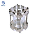 Aohoy 304 316L OEM Wholesale Suppliers Sanitary Stainless Steel Bulk Order Straight Tube pipe Weld Sight Glass Manufacturers