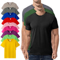 Wholesale Multi-color Blank T Shirt Custom 100% Cotton T-shirt Printing Logo for Men Plain T Shirts