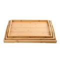 Creative Bamboo Tray Home Hotel Restaurant Tea Tray Rectangular Fruit Snack Tray