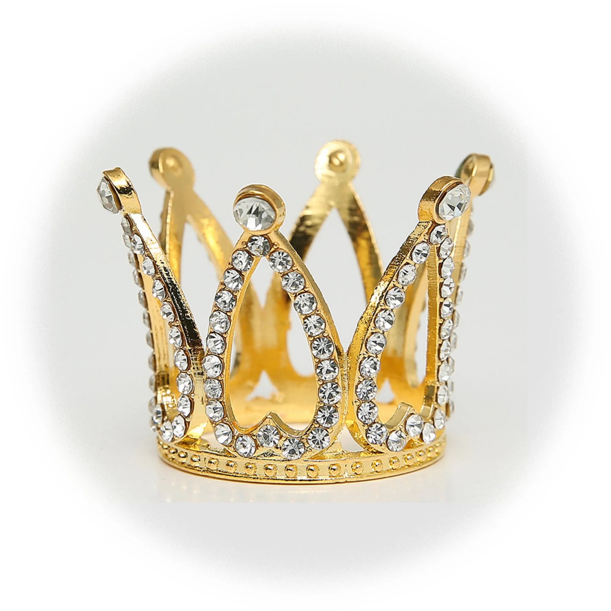 Wholesale Luxury Mini Wedding Crown Gold Crowns for Queens Cake Decorating Tools Cake Decorating Supplies