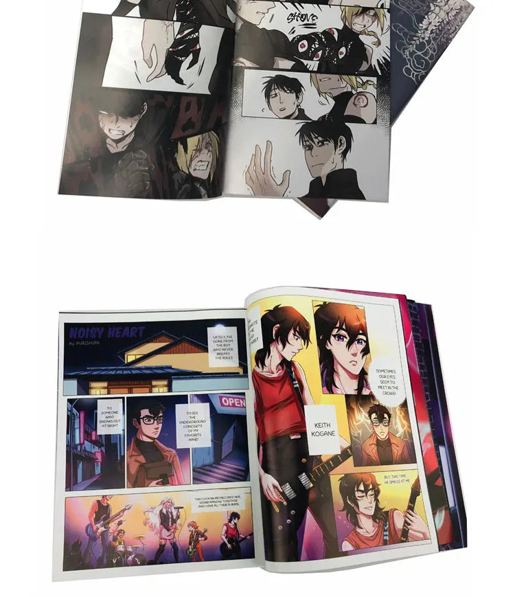 2025 Good Price CMYK Offset Latest Design Custom Kids Manga Sketch Book Printing