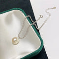 B464 8-9mm 925 Sterling Silver Gold Plated Wholesale Freshwater Pearl Charm Bracelet  Bangle Fancy Jewelry for Women