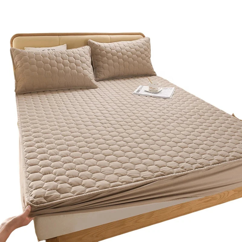 Custom 360 Wrap Protection Quilted King Size Waterproof Mattress Protector