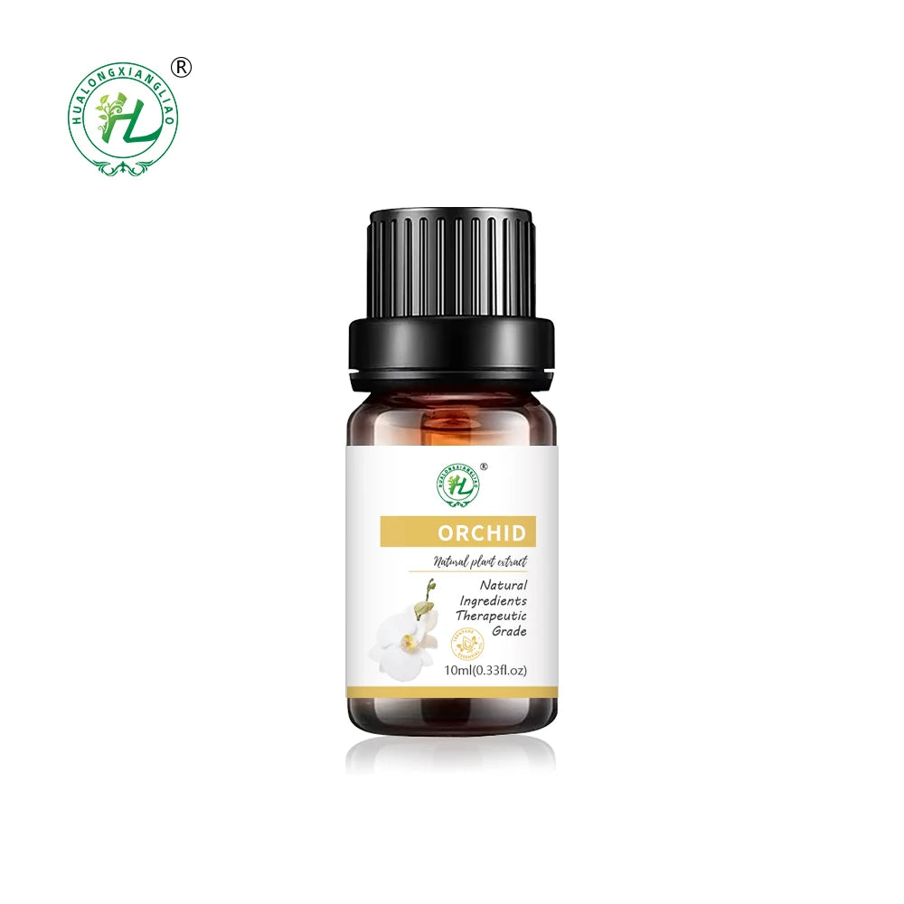 Orchid Essential Oil Fragrance for Diffuser Massage Candle Soap Making - 100 Pure Natural Flower Essence Extract | 10mL