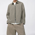 Hot Sale Custom Men's Vintage Casual Jacket with Cargo Patch New Fashion Style for Spring and Winter Wholesale