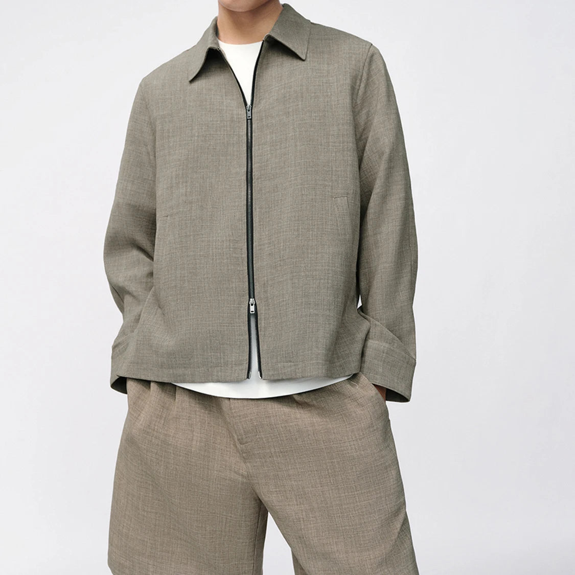 Hot Sale Custom Men's Vintage Casual Jacket with Cargo Patch New Fashion Style for Spring and Winter Wholesale