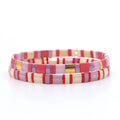 Go2boho 2020 New Fashion Tila Beaded Beach Diy Bracelet for WomenBangle Bracelet Stretch Costume Jewelry Charm Bulk Custom MegaBDM