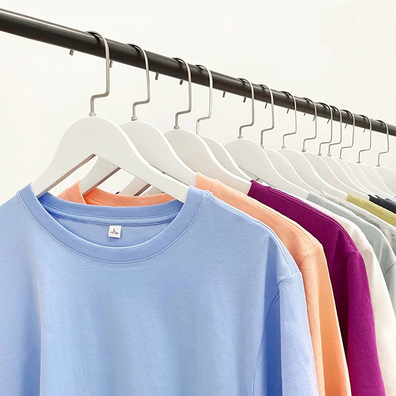 180g 100% Cotton Jersey Solid Regular Fit Super Soft Moisture Wicking Breathable Casual Blank Crew Neck Men Tshirt