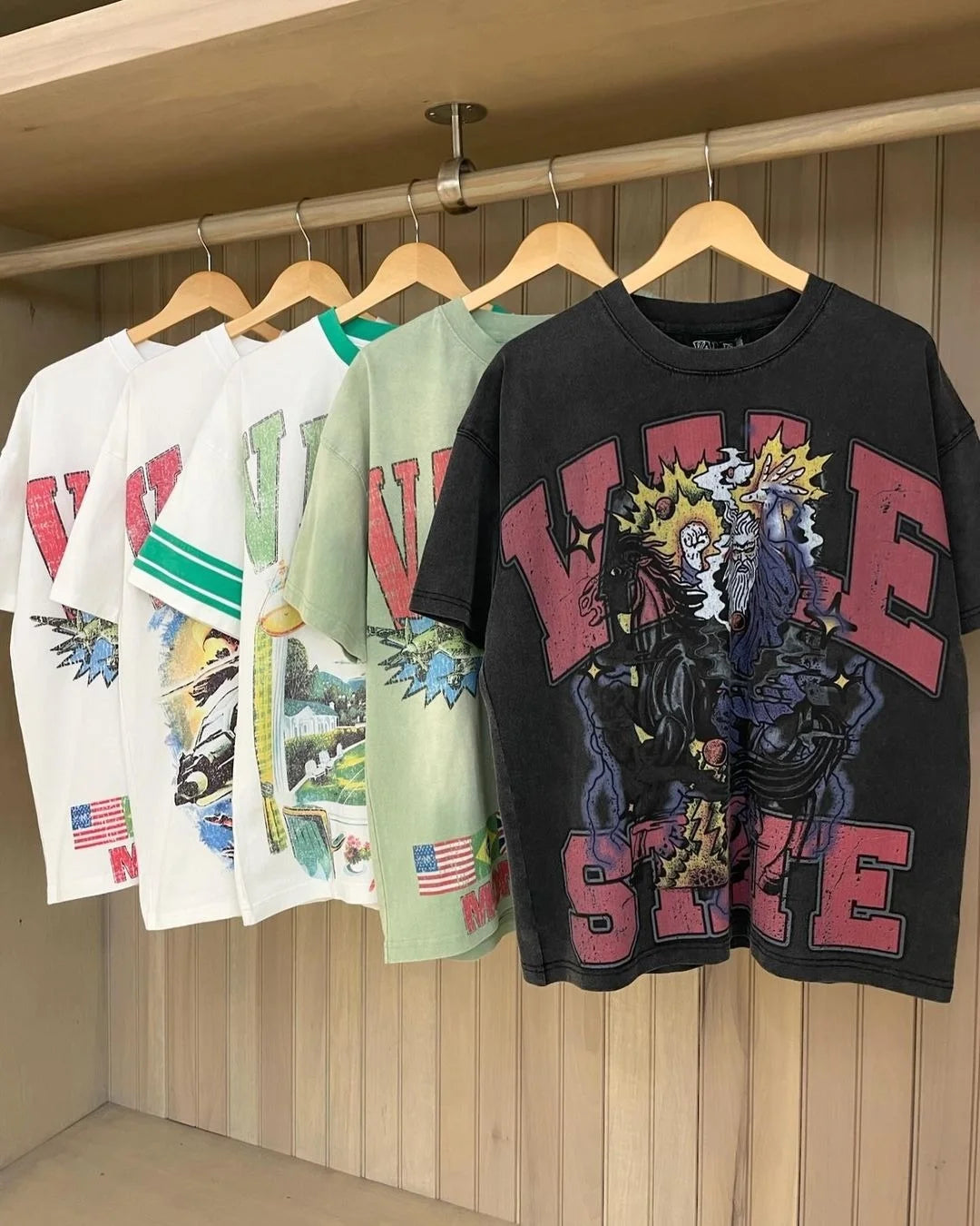 Custom Men's Heavyweight 260g Knitted Drop Shoulder Boxy Oversized Cropped Solid Anti-Wrinkle Breathable T-Shirts Blank Design