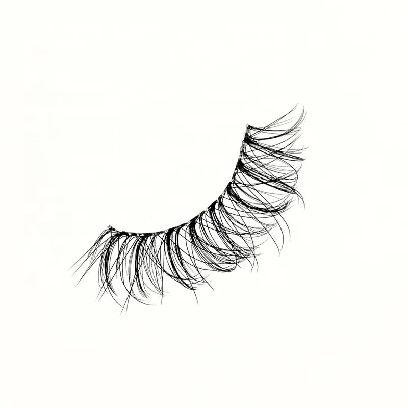 Luxury Natural Eyelashes Faux Mink Eyelashes Multi- Thickness Blending Fibers False Eyelash Supplier