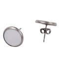 Jewelry Earrings Gift Party Wedding Sublimation Metal Stud Earrings
