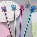 Ready to Ship  Pen Lifelike Rose Flower Shape Fancy Gift Present Gel Ink Pen