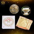 16x16cm Italian Imitation Gold Leaf Silver Foil Leaf for Gilding Furniture Ceiling Home Decoration