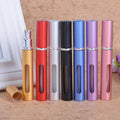 5ml Luxury Refillable Pocket Perfume Bottle Atomizer Aluminum Case Empty Spray for Travel