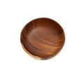 Tailai Natural Wooden Acacia Salad Bowl Round Set Food Serving Bowl Japanese Acacia Wood Large Soup Ramen Bowl Home Hotel
