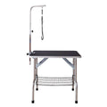USMILEPET Hot Sale Lightweight Foldable Pet Grooming Table for Pet Salon Stainless Steel Portable Pet Grooming Supplies