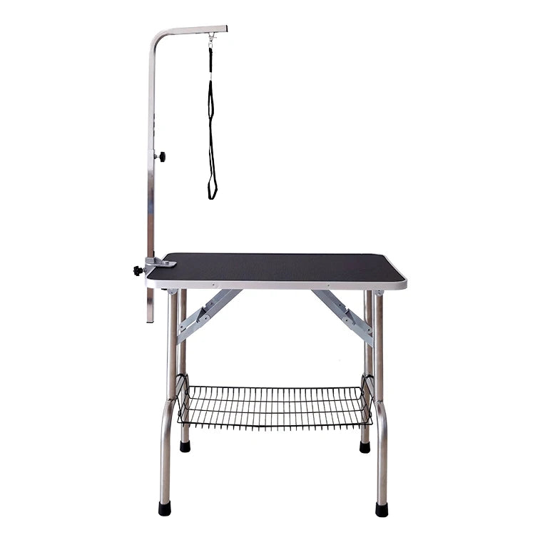 USMILEPET Hot Sale Lightweight Foldable Pet Grooming Table for Pet Salon Stainless Steel Portable Pet Grooming Supplies
