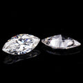 Marquise Shape 3X1.5mm ~ 14X7mm Synthetic Stone White D VVS Moissanite Diamond