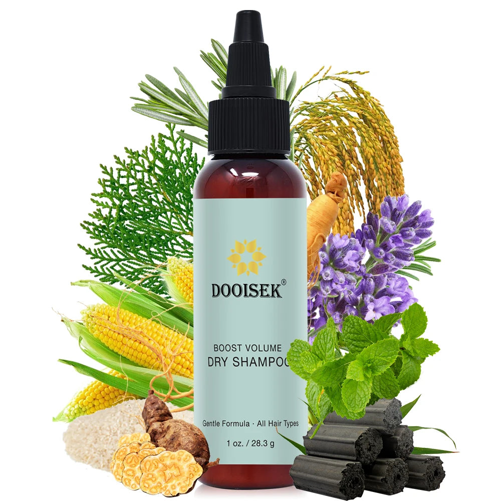Private Label Hair Improving Fluffy Shampoo Refresh Strong Oil Control Hair Cleansing Greasy Instant Volume Dry Shampoo Powder